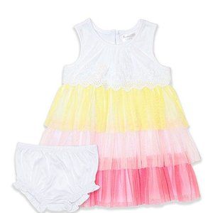 NANETTE BABY DRESS 3-6 NWT INFANT